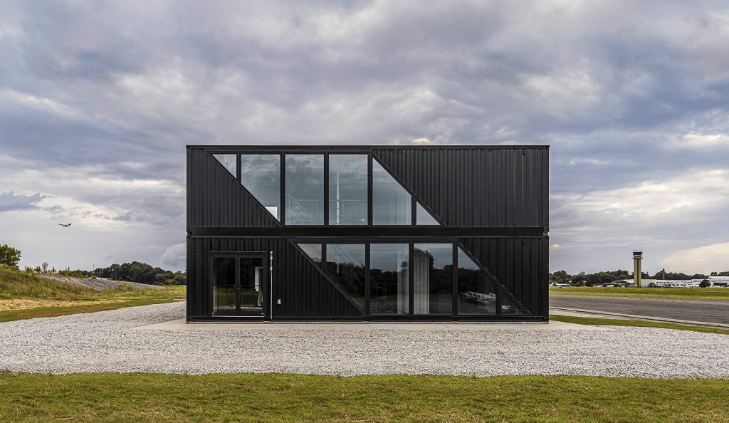 hermeus shipping container office